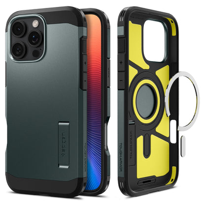 Spigen iPhone 16 Pro Case Tough Armor MagFit