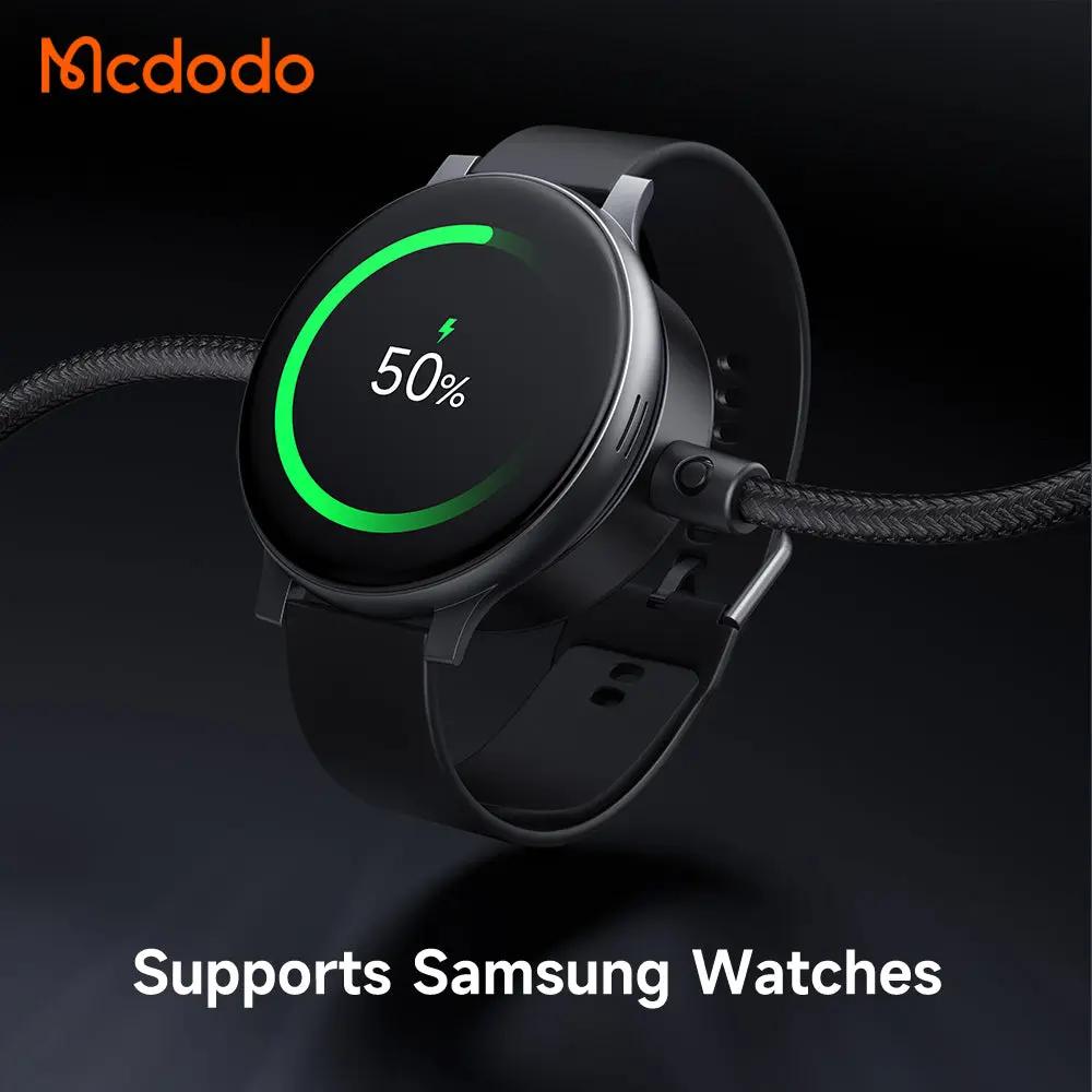 Mcdodo 2-in-1 USB-C to USB-C Cable 60W Fast Charging with Wireless Charger for Galaxy Watch (1.5M) CA-4170 Tech House Singapore