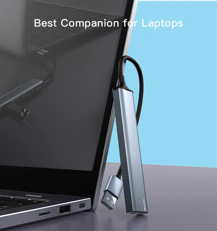 YESIDO 4 in 1 Functional USB Hub Adapter HB18 Tech House Singapore