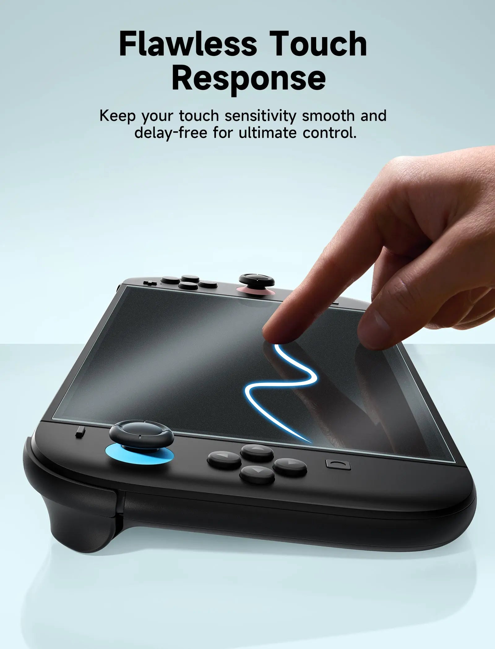 JSAUX [2 Pack] Anti-Glare Tempered Glass Screen Protector for Nintendo Switch 2 (GP0124A) Tech House Singapore