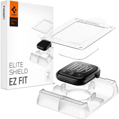 [2 Pack] Spigen Apple Watch 12 Screen Protector (46mm) EliteShield EZ Fit Spigen Singapore Singapore