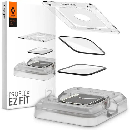 Spigen [2 Pack] Apple Watch Screen Protector Series (41mm) ProFlex EZ Fit Spigen Singapore