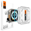 Spigen [2 Pack] Spigen Apple Watch Ultra Screen Protector (49mm) Glas.tr EZ Fit - Clear