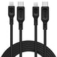 [2 Pack] Spigen DuraSync USB C to Lightning Cable (1m) - Tech House - Singapore