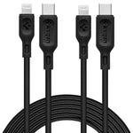 [2 Pack] Spigen DuraSync USB C to Lightning Cable (1m) - Tech House - Singapore