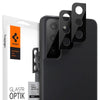 Spigen [2 Pack] Galaxy S21 FE Camera Lens Protector Optik - Black