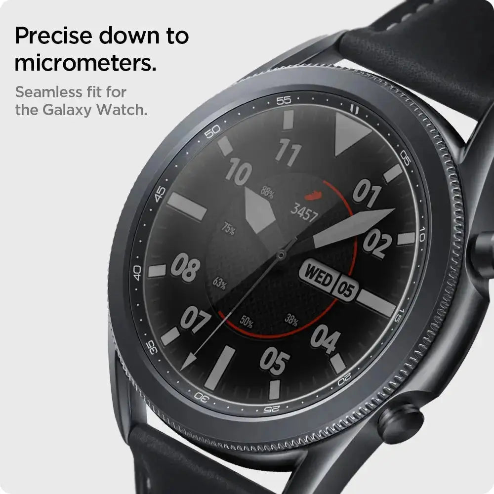 Spigen [2 Pack] Galaxy Watch Screen Protector (45mm) Pro Flex EZ Fit
