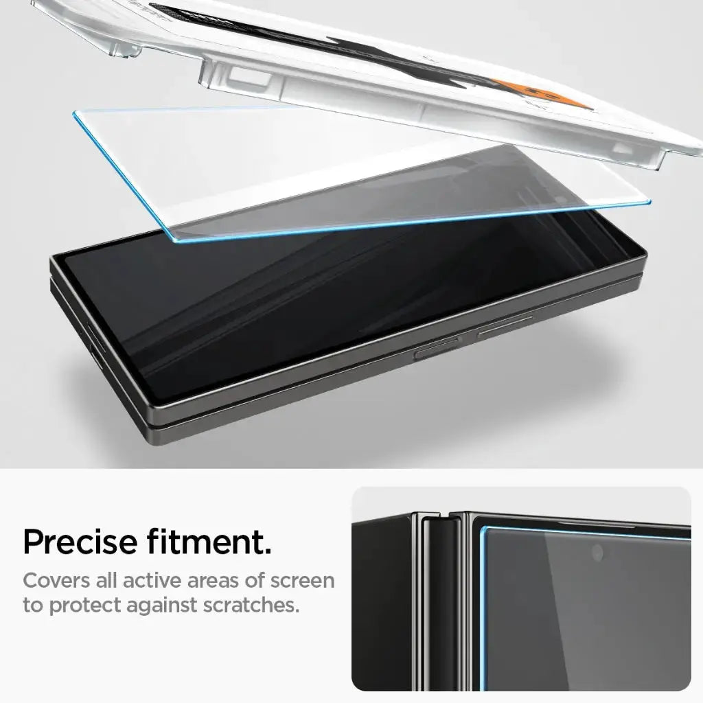 Spigen [2 Pack] Galaxy Z Fold 6 Tempered Glass EZ Fit Spigen