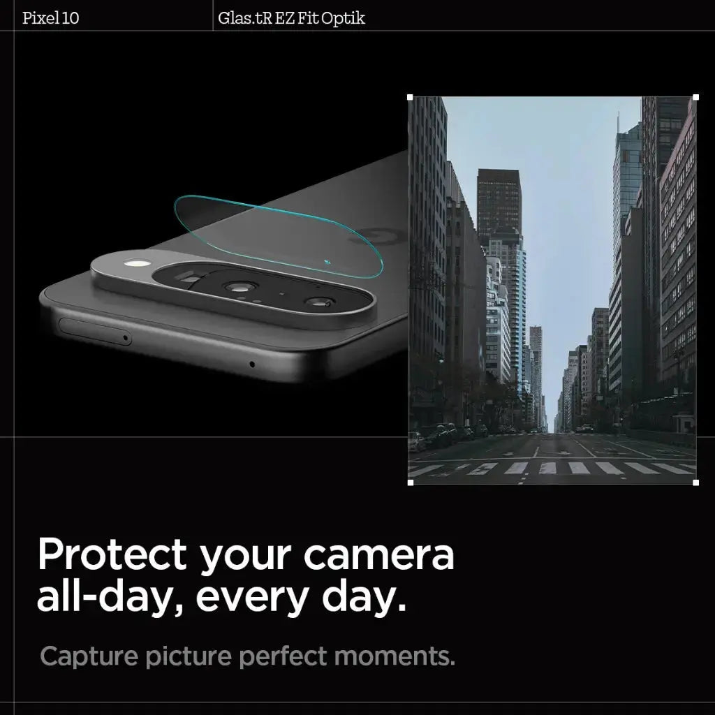 [2 Pack] Google Pixel 10 Camera Lens Protector EZ Fit Optik Spigen Singapore Singapore