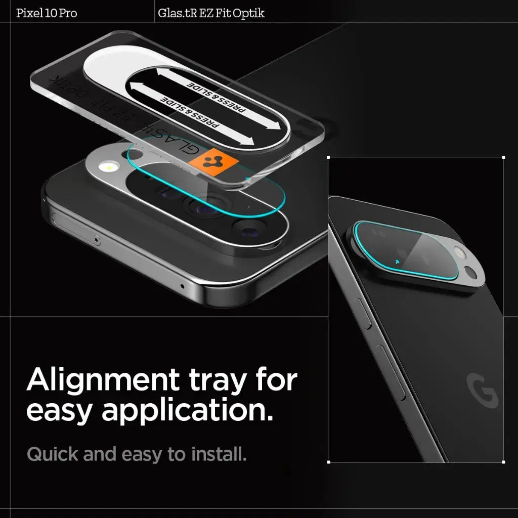 [2 Pack] Google Pixel 10 Pro Camera Lens Protector EZ Fit Optik Spigen Singapore Singapore