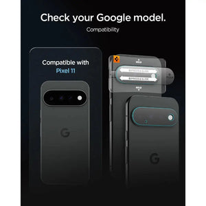 [2 Pack] Spigen Google Pixel 11 Camera Lens Protector EZ Fit Optik Pro Pixel 11 Tempered Glass Spigen Singapore Singapore