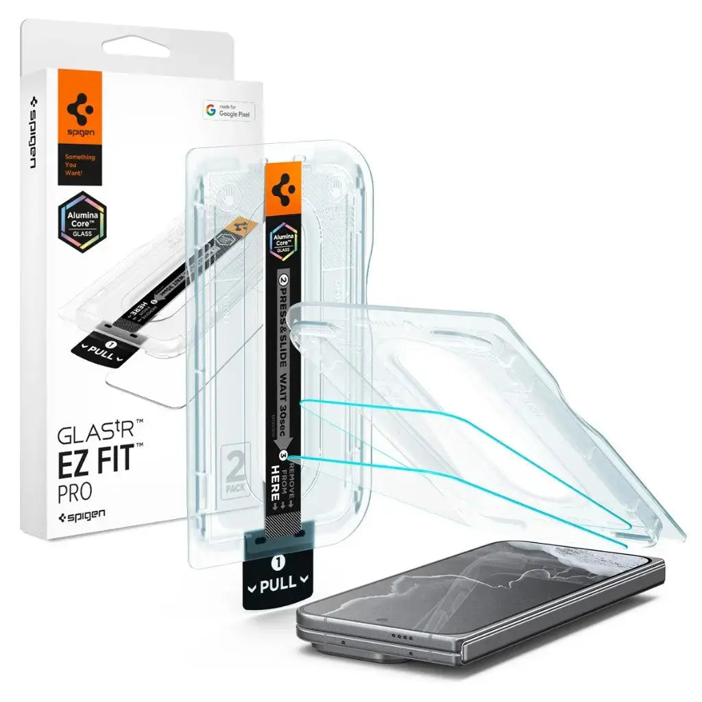 [2 Pack] Spigen Google Pixel 11 Pro Fold Screen Protector EZ Fit Spigen Singapore Singapore