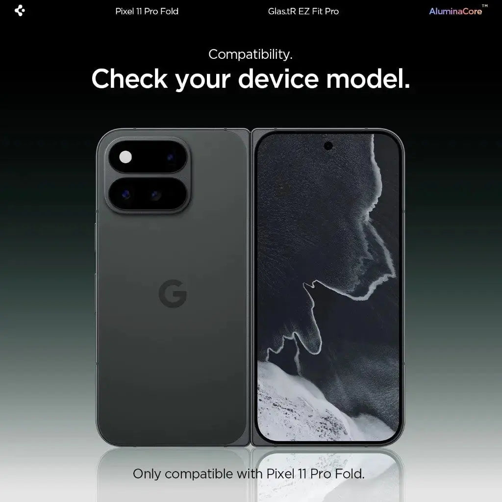 [2 Pack] Spigen Google Pixel 11 Pro Fold Screen Protector EZ Fit Spigen Singapore Singapore