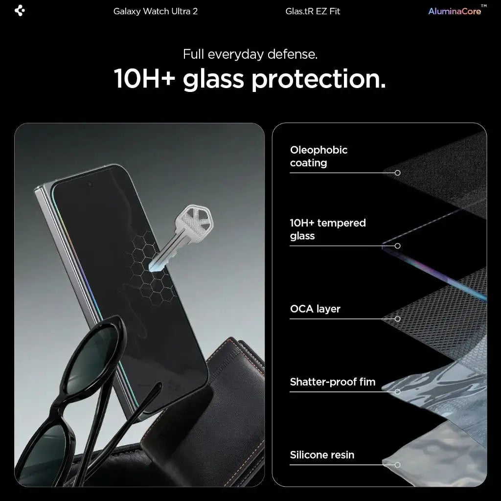[2 Pack] Spigen Google Pixel 11 Pro Fold Screen Protector EZ Fit Spigen Singapore Singapore