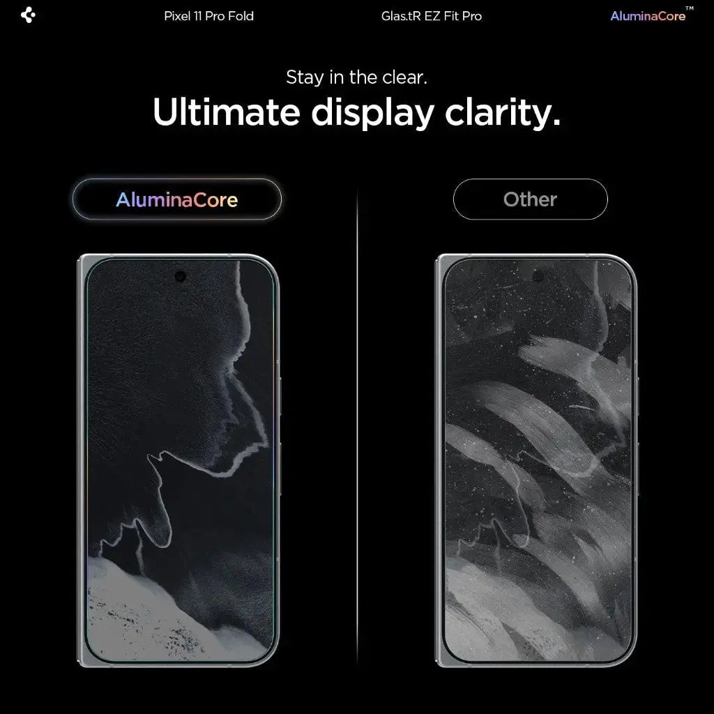 [2 Pack] Spigen Google Pixel 11 Pro Fold Screen Protector EZ Fit Spigen Singapore Singapore