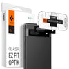 Spigen [2 Pack] Google Pixel 7a Camera Lens Protector EZ Fit Optik - Black