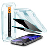[2 Pack] Spigen Google Pixel 10 Pro / 10 / 9 Pro / 9 Privacy Screen Protector Glas.tR EZ Fit - Privacy