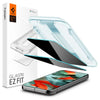 [2 Pack] Spigen Google Pixel 10 Pro XL / Pixel 9 Pro XL Privacy Screen Protector Glas.tR EZ Fit - Privacy