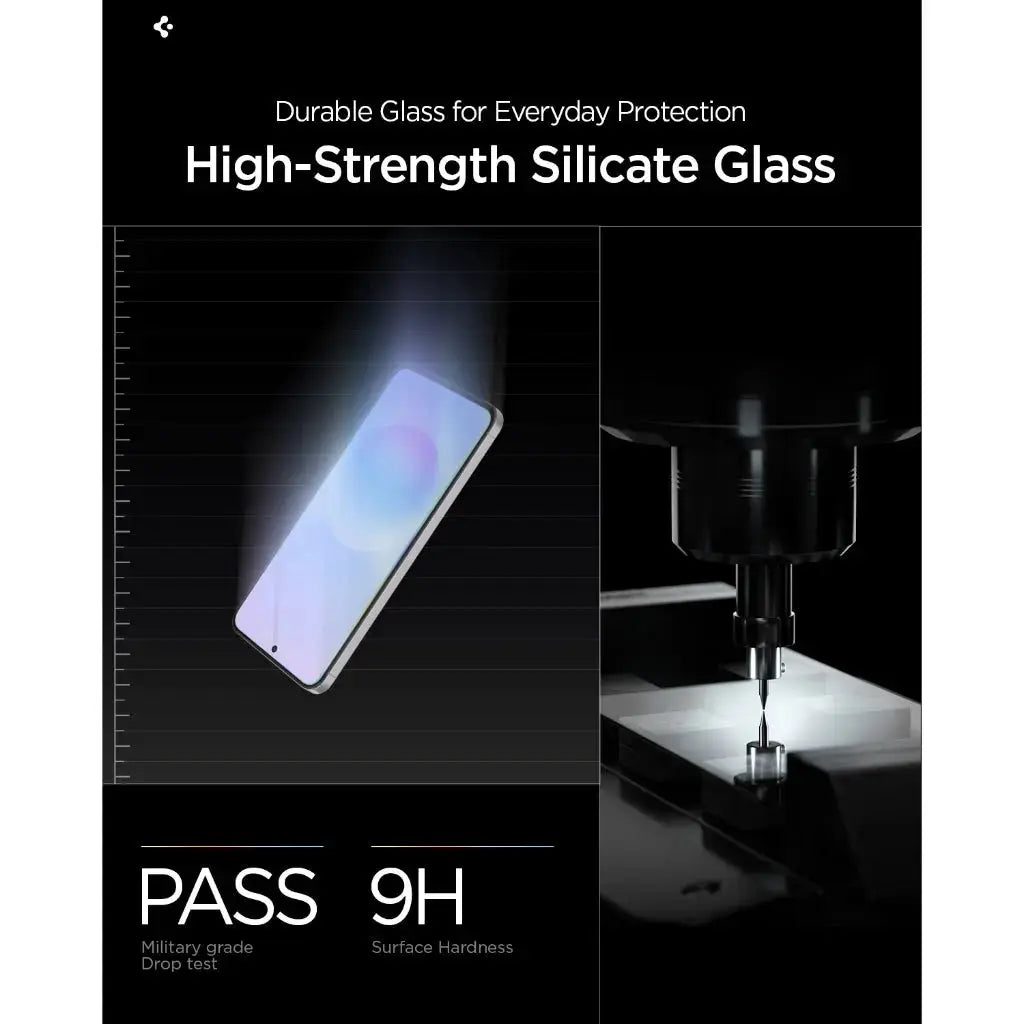 [2 Pack] Samsung A57 5G Screen Protector Glas.tR EZ Fit Spigen Singapore Singapore