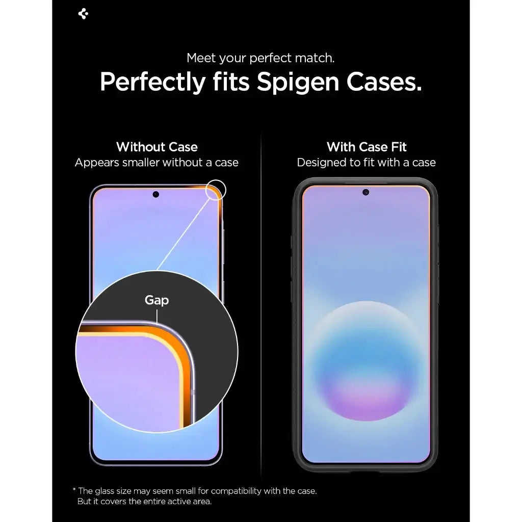 [2 Pack] Samsung A57 5G Screen Protector Glas.tR EZ Fit Spigen Singapore Singapore