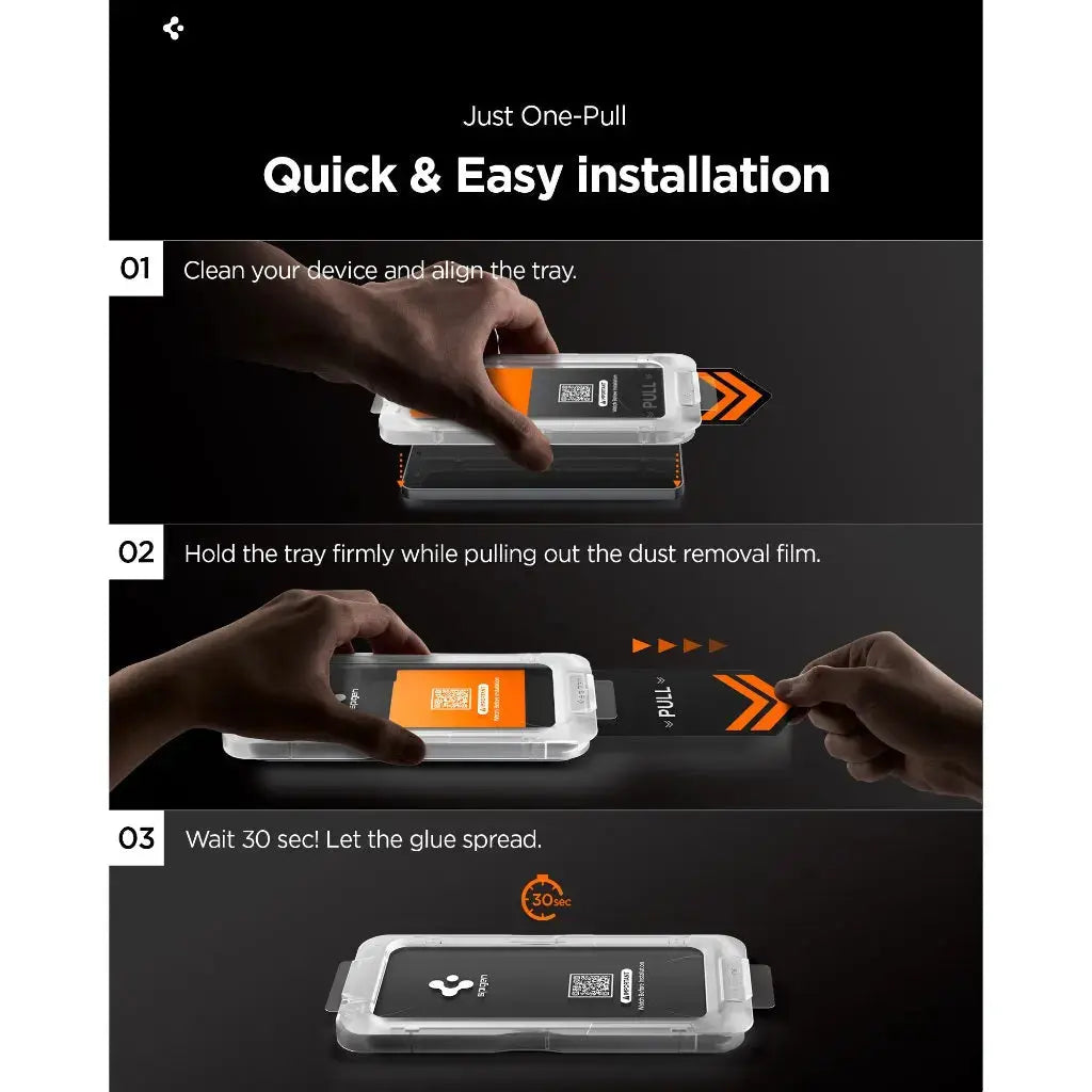 [2 Pack] Samsung S26+ Privacy Screen Protector 6.7" EZ Fit Pro HD Spigen Singapore Singapore