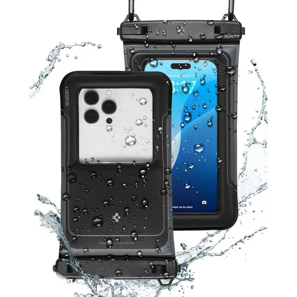 Spigen [2 Pack] Aqua Shield Floating Waterproof Phone Case A611P Spigen Singapore Singapore