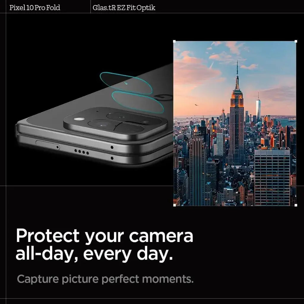 [2 Pack] Google Pixel 10 Pro Fold Lens Protector EZ Fit Optik Pro Spigen Singapore Singapore