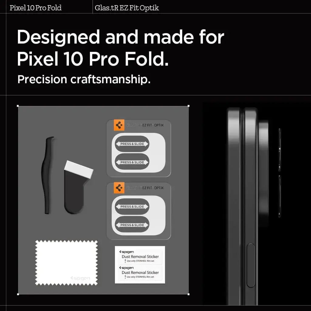 [2 Pack] Google Pixel 10 Pro Fold Lens Protector EZ Fit Optik Pro Spigen Singapore Singapore