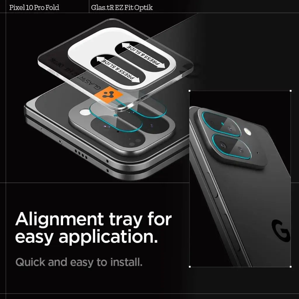 [2 Pack] Google Pixel 10 Pro Fold Lens Protector EZ Fit Optik Pro Spigen Singapore Singapore