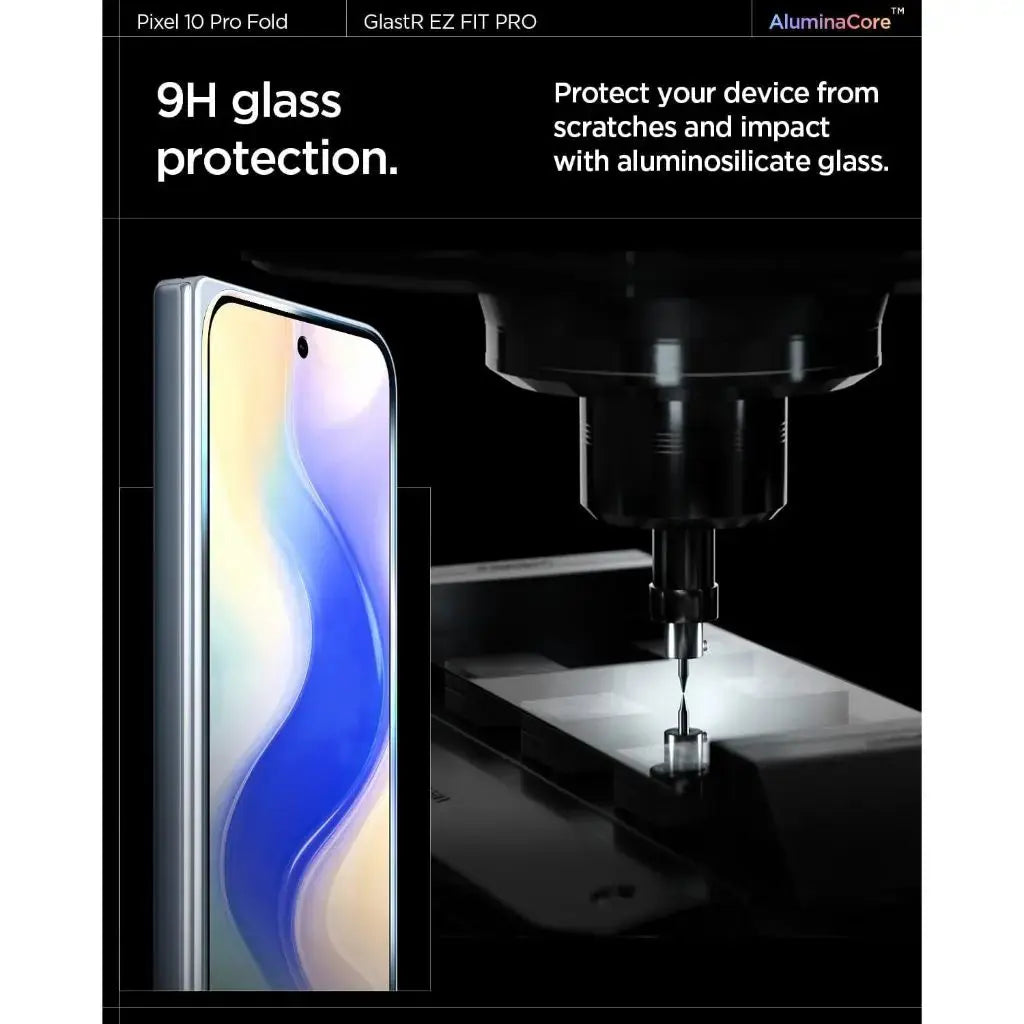 [2 Pack] Google Pixel 10 Pro Fold Screen Protector Glas.tR EZ Fit Spigen Singapore Singapore