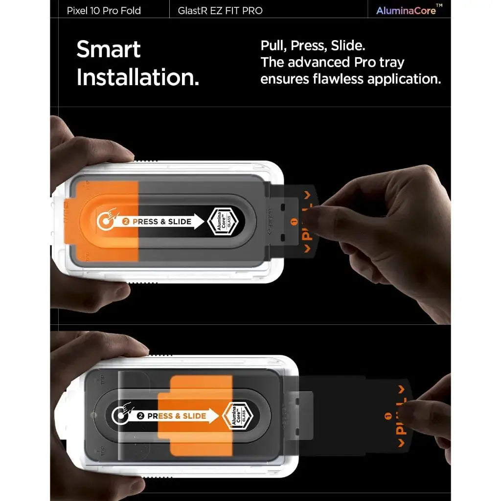 [2 Pack] Google Pixel 10 Pro Fold Screen Protector Glas.tR EZ Fit Spigen Singapore Singapore
