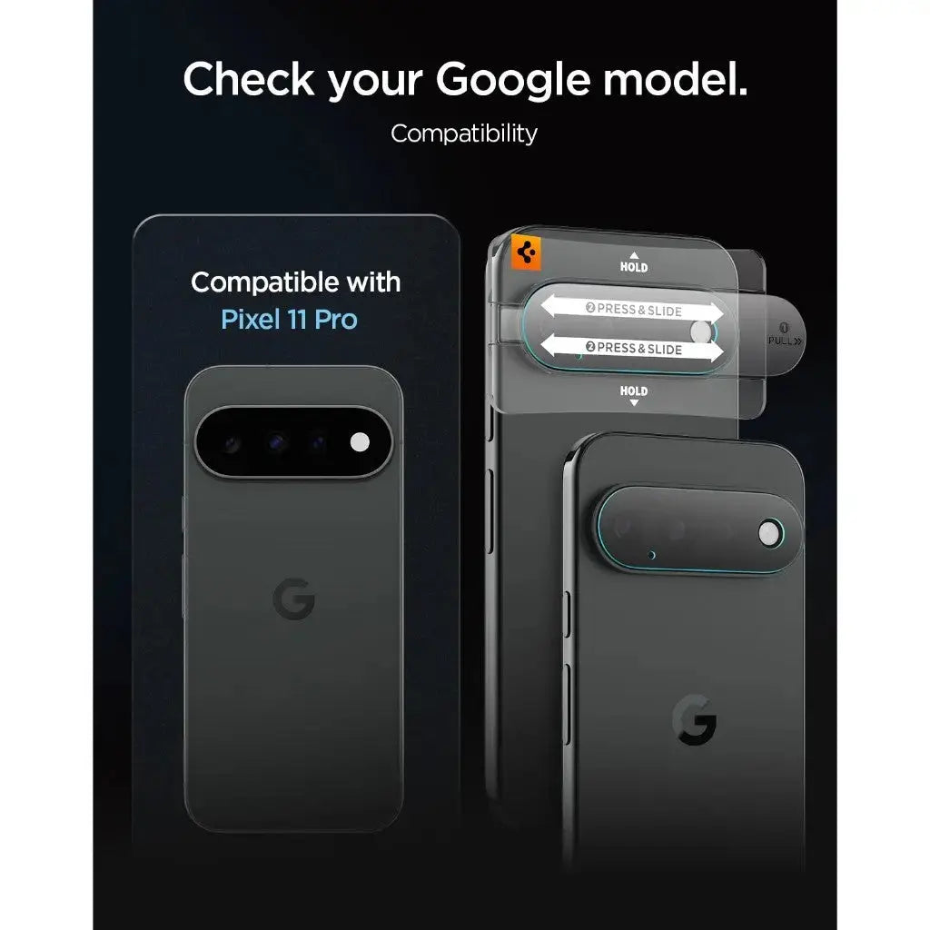 [2 Pack] Google Pixel 11 Pro Lens Protector EZ Fit Optik Pro Spigen Singapore Singapore
