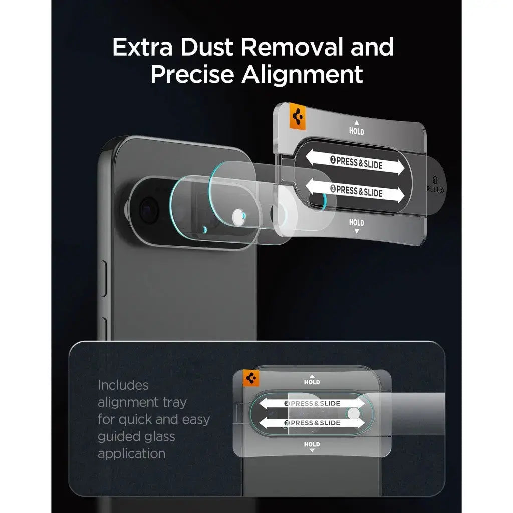 [2 Pack] Google Pixel 11 Pro Lens Protector EZ Fit Optik Pro Spigen Singapore Singapore