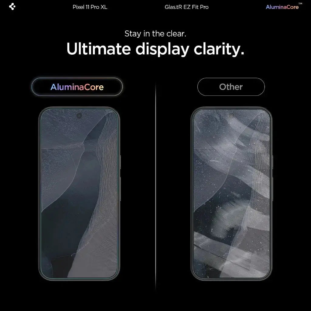 [2 Pack] Google Pixel 11 Pro XL Screen Protector EZ Fit Pro Spigen Singapore Singapore