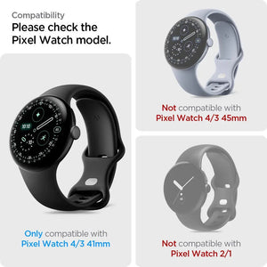 [2 Pack] Spigen Google Pixel Watch 4 / 3 (41mm) EliteShield EZ Fit Spigen Singapore Singapore