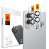 [2 Pack] Spigen Samsung S25 Edge Camera Lens Protector EZ Fit Optik Pro HD - Black