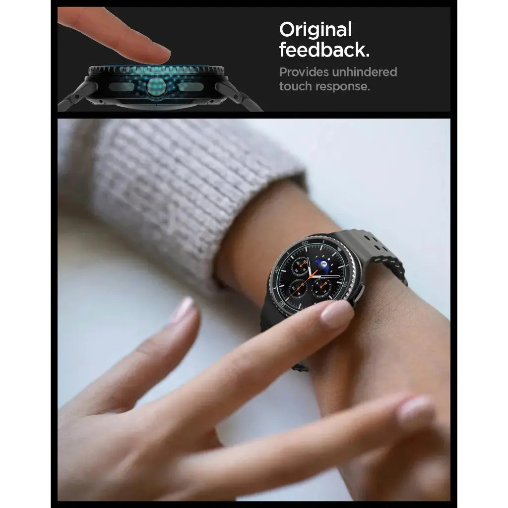 [2 Pack] Samsung Watch 8 Classic (46mm) Screen Protector EZ FIT Spigen Singapore Singapore
