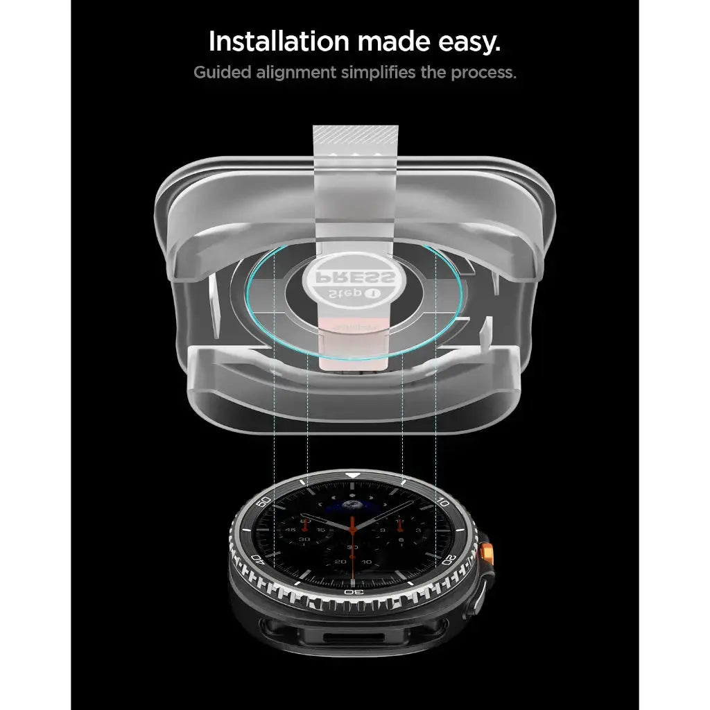 [2 Pack] Samsung Watch 8 Classic (46mm) Screen Protector EZ FIT Spigen Singapore Singapore