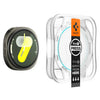 [2 Pack] Spigen Samsung Watch 8 (40mm) Screen Protector EZ FIT GLAS.tR - Clear