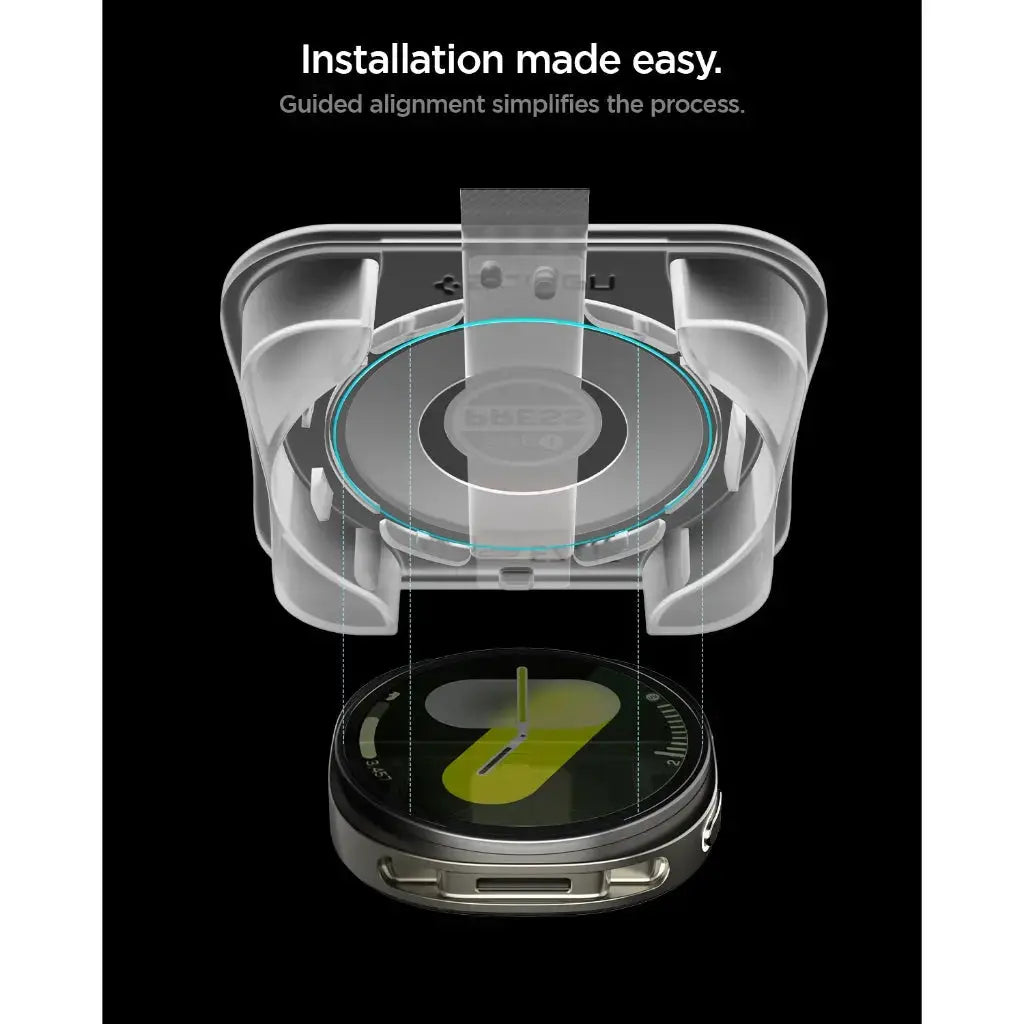 [2 Pack] Samsung Watch 8 (44mm) Tempered Glass EZ FIT Spigen Singapore Singapore