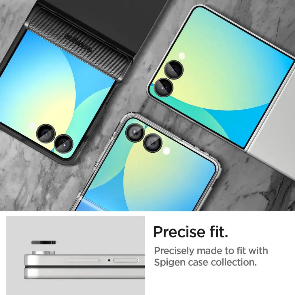 [2 Pack] Galaxy Z Flip 7 Optik Pro HD Lens Protector Glas.tR EZ Fit Spigen Singapore Singapore