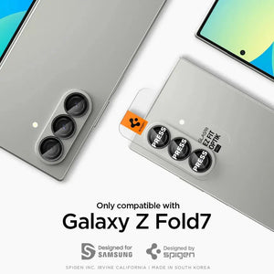 [2 Pack] Galaxy Z Fold 7 Optik Pro HD Lens Protector Glas.tR EZ Fit Spigen Singapore Singapore