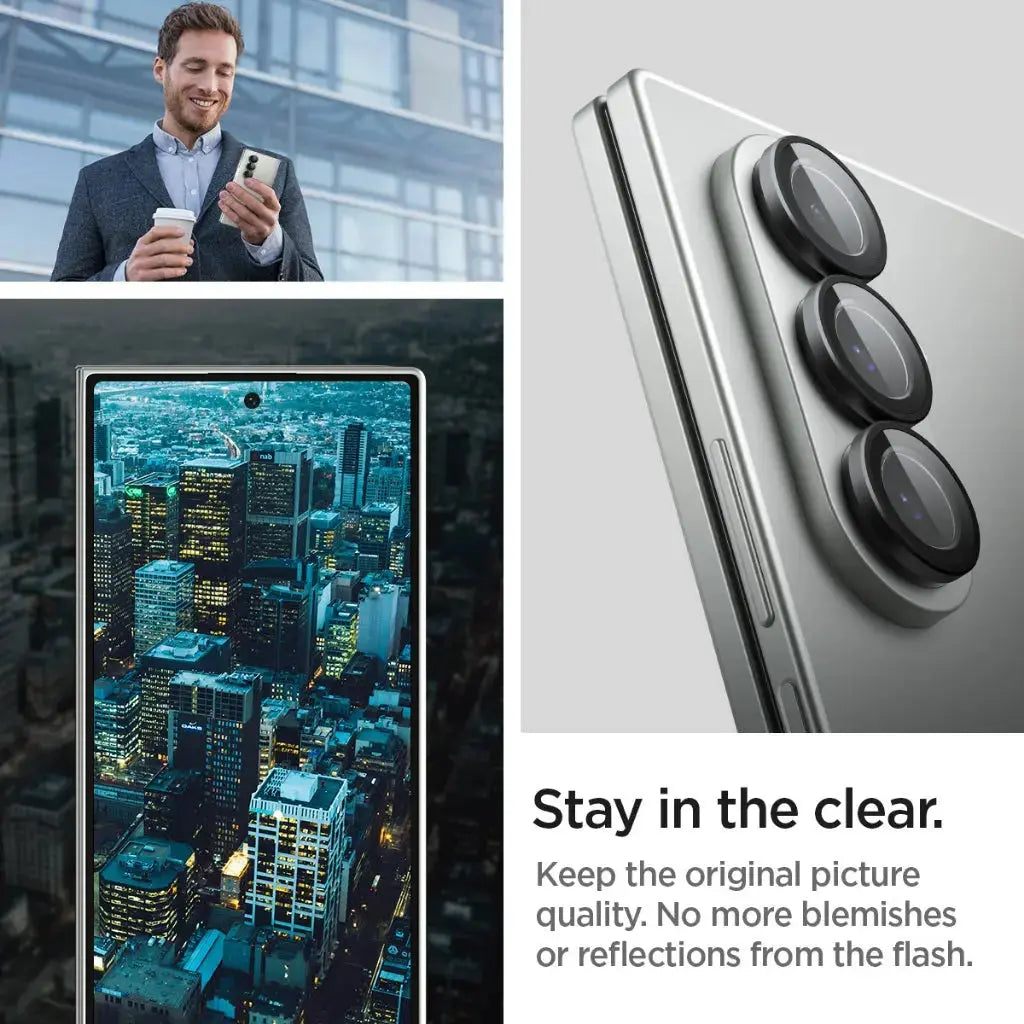 [2 Pack] Galaxy Z Fold 7 Optik Pro HD Lens Protector Glas.tR EZ Fit Spigen Singapore Singapore