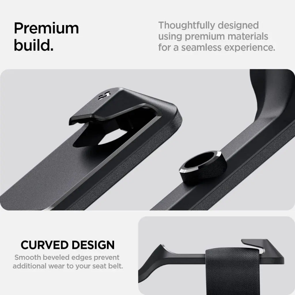 [2 Pack] Tesla Model Y (2020 - 2025) Backseat Seatbelt Guide Holder TO250 Spigen Singapore Singapore
