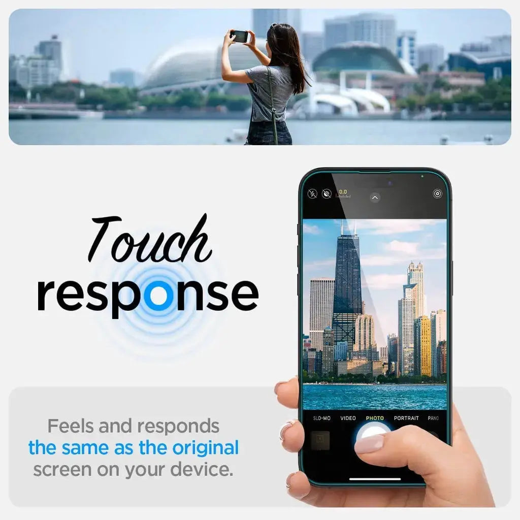 [2 Pack] iPhone 17 / 16 / 15 / 14 / 13 / 12 / 11 Series EZ Fit Screen Protector Spigen Singapore Singapore