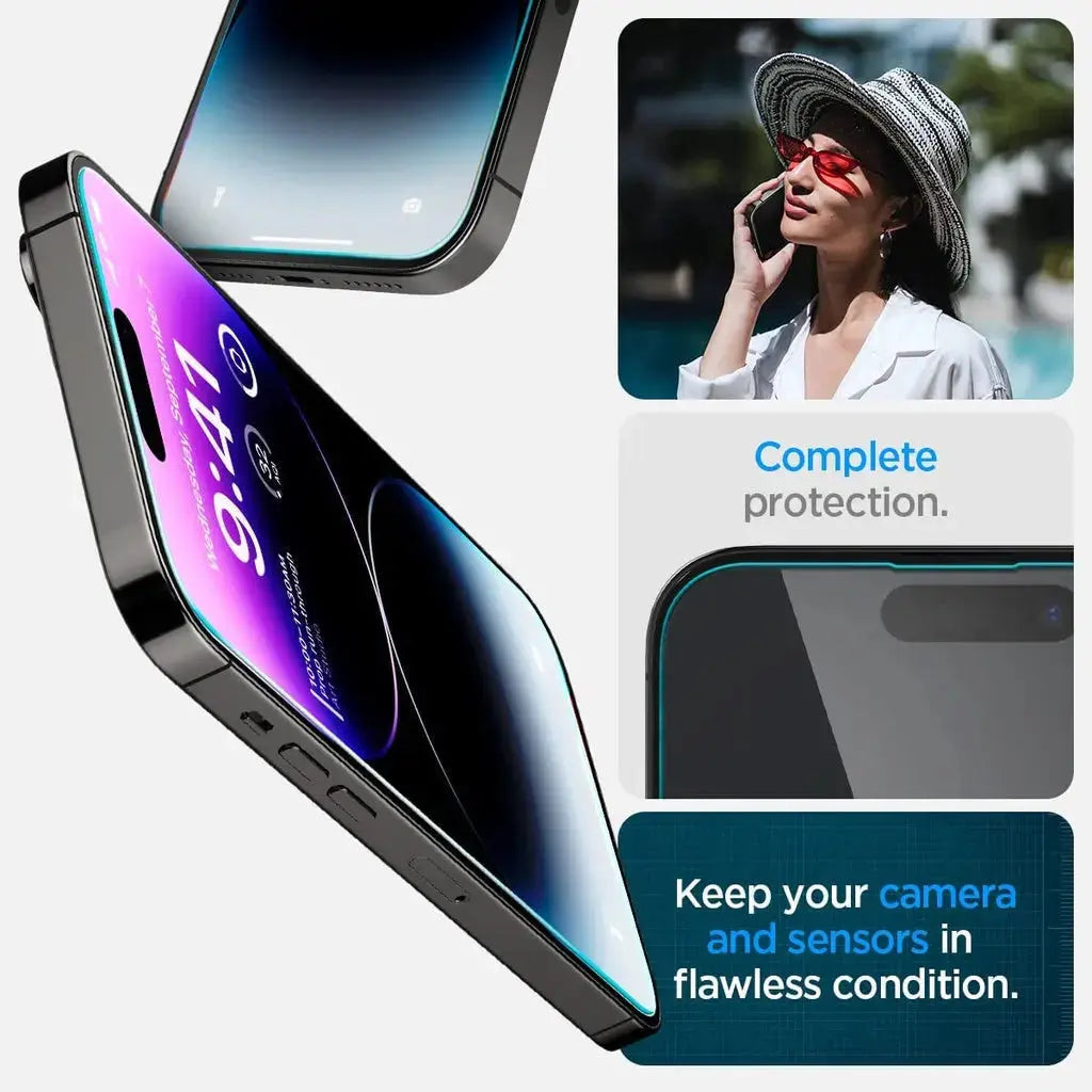 [2 Pack] iPhone 17 / 16 / 15 / 14 / 13 / 12 / 11 Series EZ Fit Screen Protector Spigen Singapore Singapore