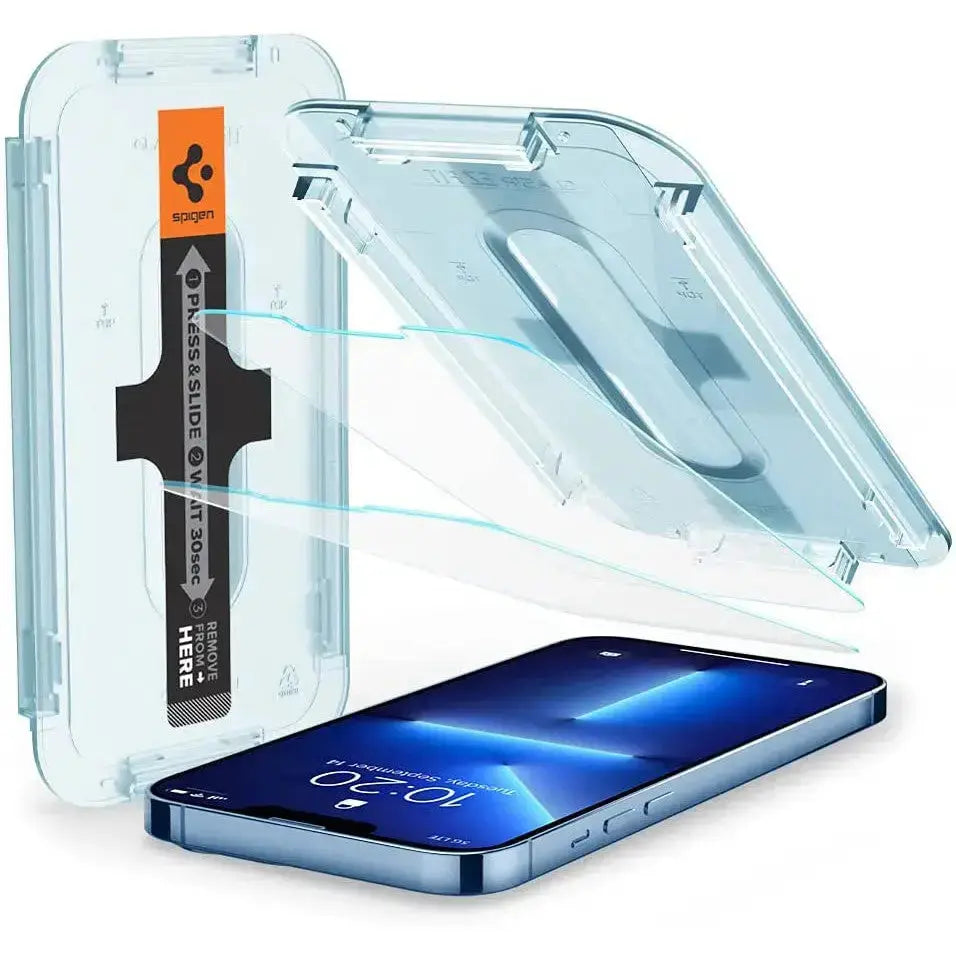 [2 Pack] iPhone 17 / 16 / 15 / 14 / 13 / 12 / 11 Series EZ Fit Screen Protector Spigen Singapore Singapore
