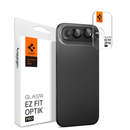 [2 Pack] iPhone Air Camera Lens Protector EZ Fit Optik Pro Spigen Singapore Singapore