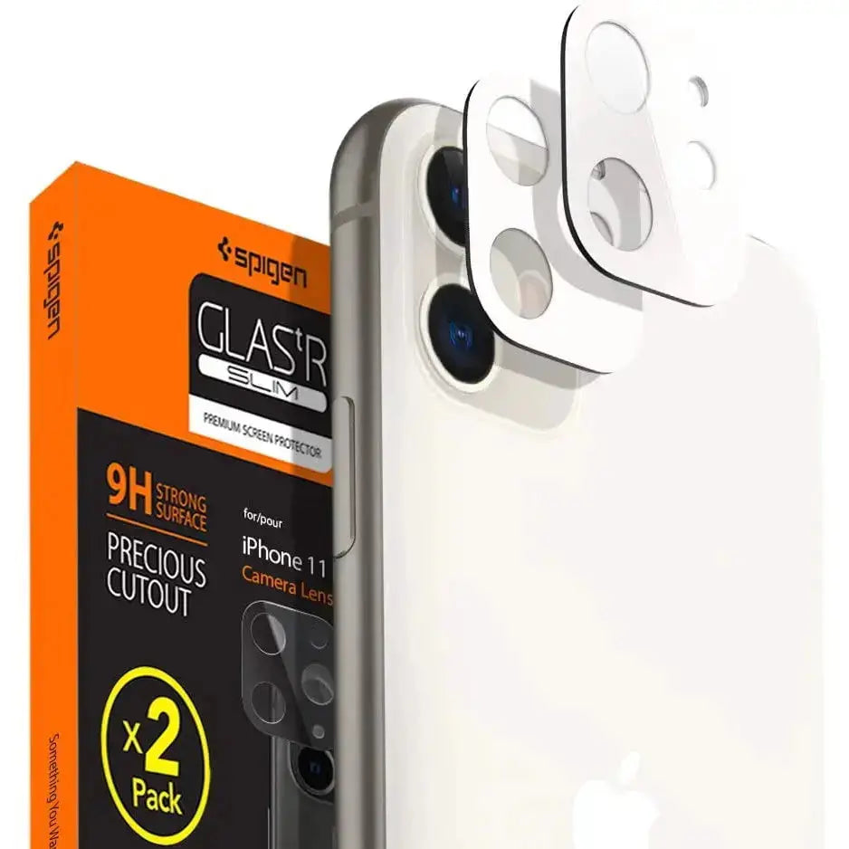 Spigen [2 Pack] iPhone 11 Camera Lens Protector Optik Tech House