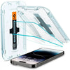 Spigen [2 Pack] iPhone 14 Pro Screen Protector Glas.tR EZ Fit - Clear